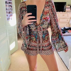 Planet Blue Riviera Vibes Romper